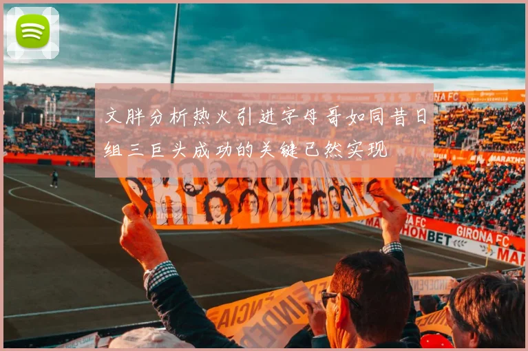 文胖分析热火引进字母哥如同昔日组三巨头成功的关键已然实现